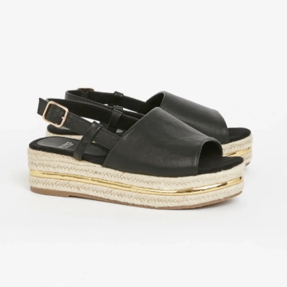 EVANS EXTRA WIDE FIT Slingback Flatform Size 12 - Picture 10 of 10